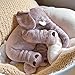 Ryttir 24 Inch Fuzzy Large Elephant Stuffed Animal Soft Stuffed Elephants Plush Toy Newborn Gift Funny Elephant Gifts for Baby Women Girls Boys - Image 2