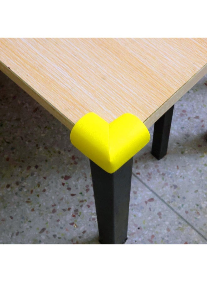 Soft Foam Corner and Edge Protector for Kids, Long Corner Guard, Child Safe Desk Protector, Yellow Corner Guard - Image 4
