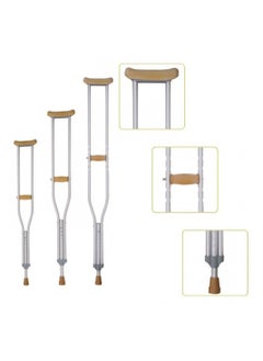 Generic Crutch under the arm of aluminum for adults and children  - Image 1