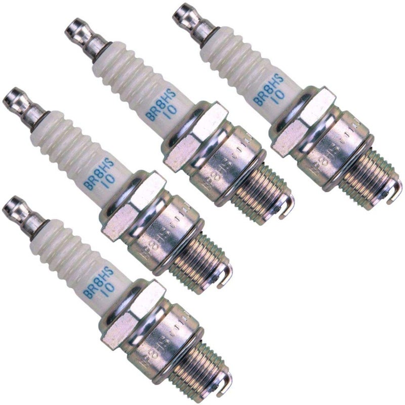 NGK Spark Plug Marine, Motorcycle, Watersport 4 Pack BR8HS-10 - Image 1