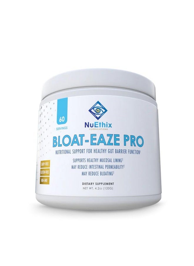 NuEthix Formulations - NuEthix Formulations Bloat Eaze Pro Support for Gut Barrier Function Dietary Supplement, 60 Servings - Image 1