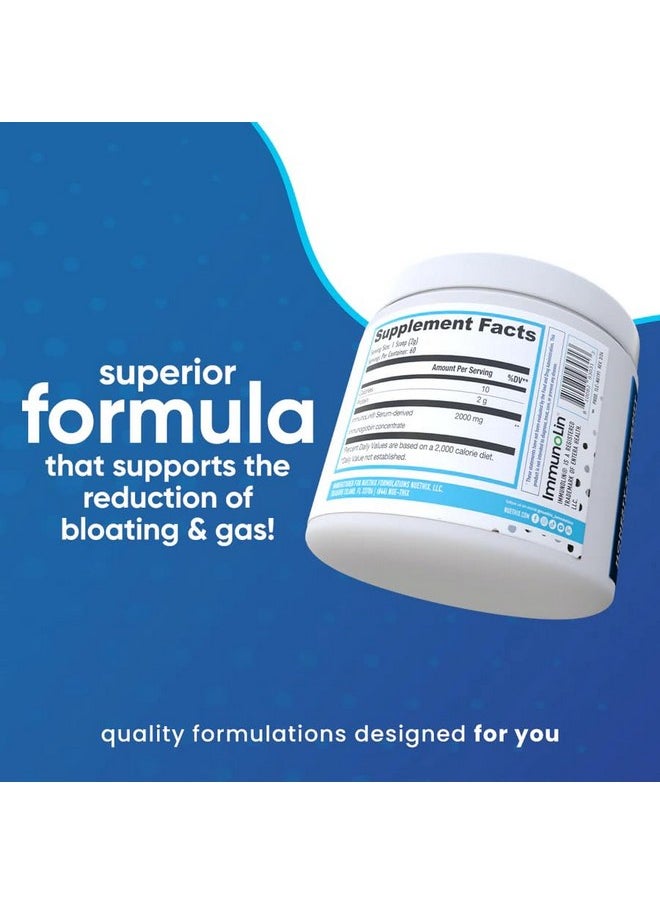 NuEthix Formulations - NuEthix Formulations Bloat Eaze Pro Support for Gut Barrier Function Dietary Supplement, 60 Servings - Image 1
