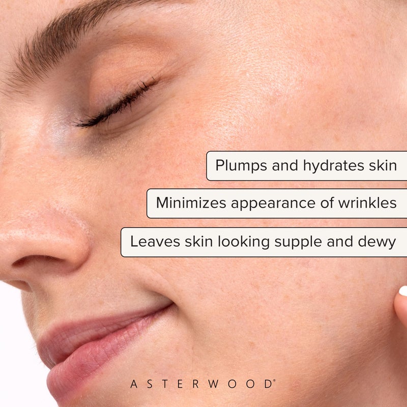 Asterwood Hyaluronic Acid Serum for Face - Plumping, Anti-Aging, Hydrating - Fragrance-Free - 4 Fl Oz - Image 2