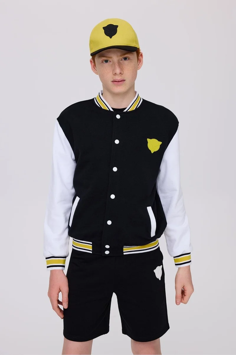 NEBBATI - Invalid brand Bg Store Boy Black Jacket