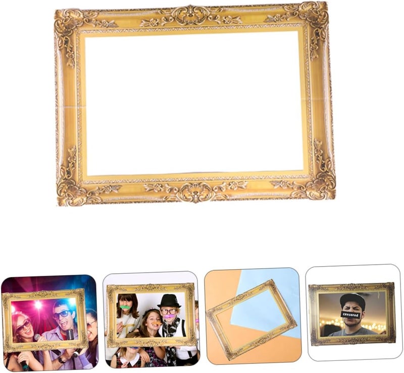 5pcs Vintage Paper Photo Frame Props for Photography for Weddings Parties and Outdoor Events Creative Cutouts for Memorable Moments - Image 5