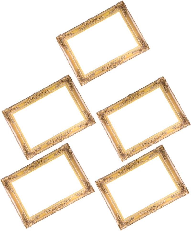 5pcs Vintage Paper Photo Frame Props for Photography for Weddings Parties and Outdoor Events Creative Cutouts for Memorable Moments - Image 1