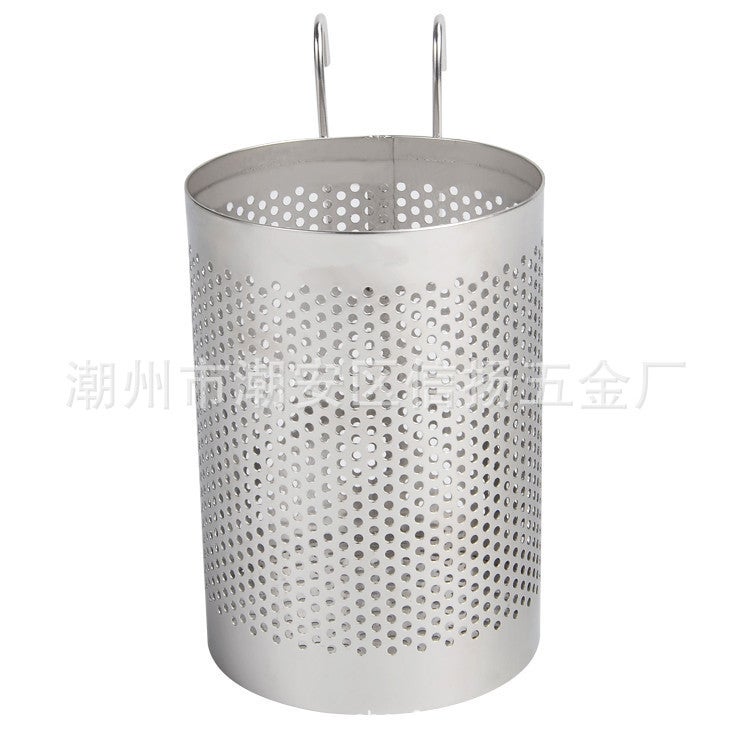 Supply Kitchen Stainless Steel Drain Storage Holder Hanging Chopsticks Holder Hook Chopsticks Cage Household Kitchen Storage - Image 5