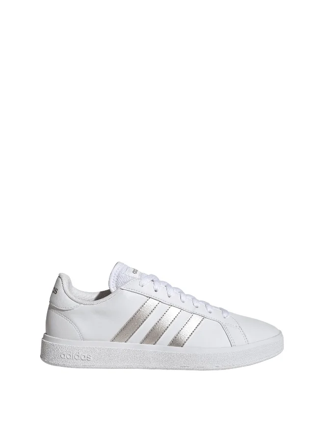 اديداس adidas Grand Court Base 2.0 White Sportwear Shoes 3