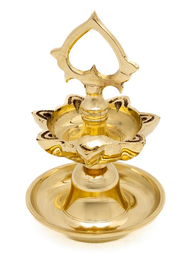 DMI مصباح معلق من النحاس DMI لامان ديفا/لامان ديا - قطر 4.25" للاستخدام في ديوالي والاستخدام اليومي - Image 1