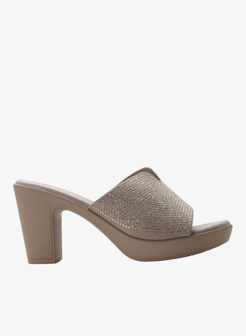 Michelle Morgan Mocca 092-3081 Michelle Morgan Ladies High Heel Sandals 514RJ156 Mocca for Women | Best Price UAE