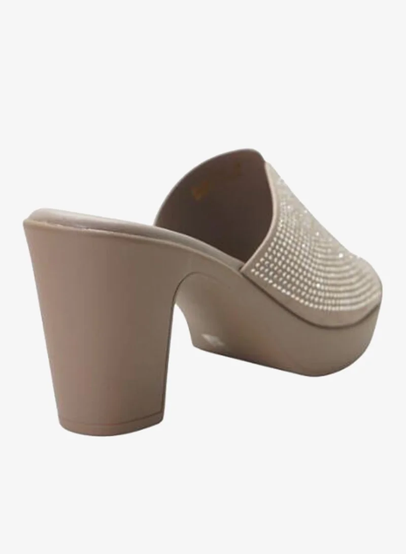Michelle Morgan Mocca 092-3081 Michelle Morgan Ladies High Heel Sandals 514RJ156 Mocca for Women | Best Price UAE
