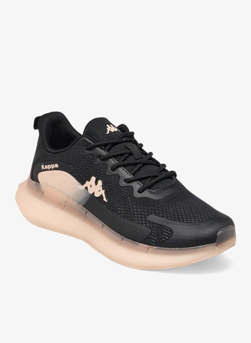 Kappa Women's Textured Lace-Up Sports Shoes with Pull Tab - Image 2