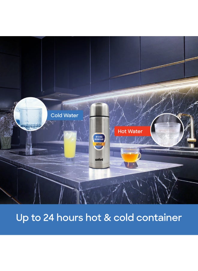 Sanford Vacuum Flask 0.35 Liters Silver - Image 5