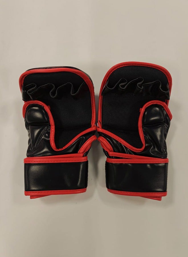 York Mma Gloves Blk/Red L/Xl  Bq4105 @ Fs - Image 2