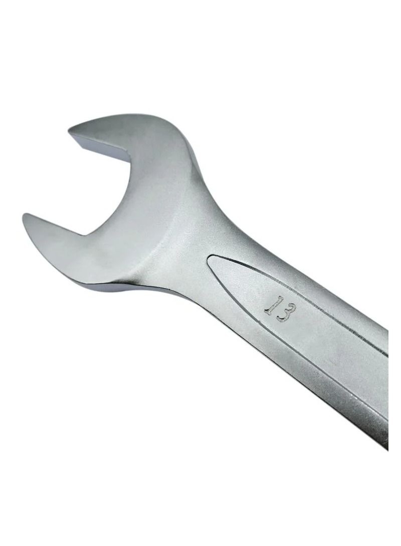 TOTAL 13  Size Double Side Spanner Combination Ring Open End Spanner Chrome Vanadium 1 Pcs TCSPA131 - Image 4