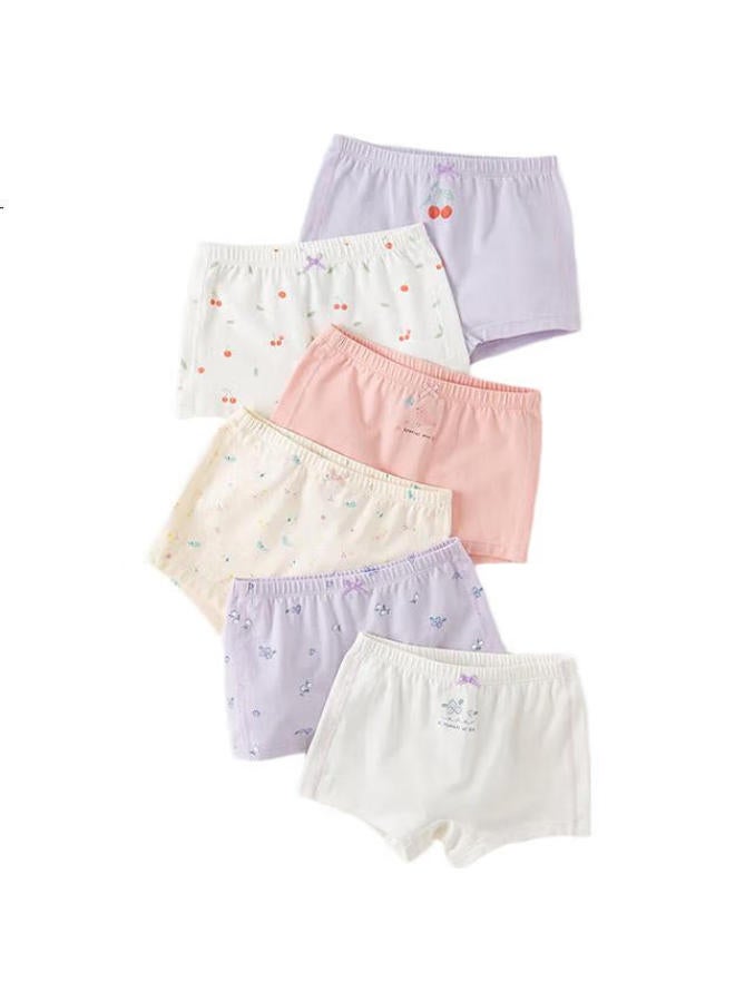 Dave & Bella [2-Pack] Girls' Antibacterial Underwear, Children'S Clothing, Big Kids' Comfortable Boyshorts - Image 2