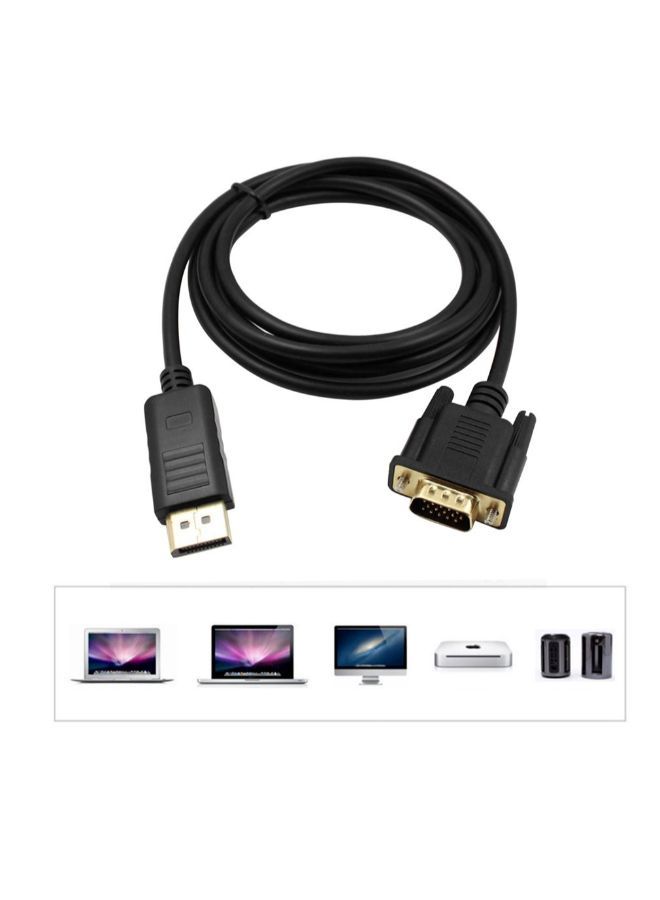 NIBEMINENT Mini DisplayPort To HDMI Adapter Cable Black  - Image 2
