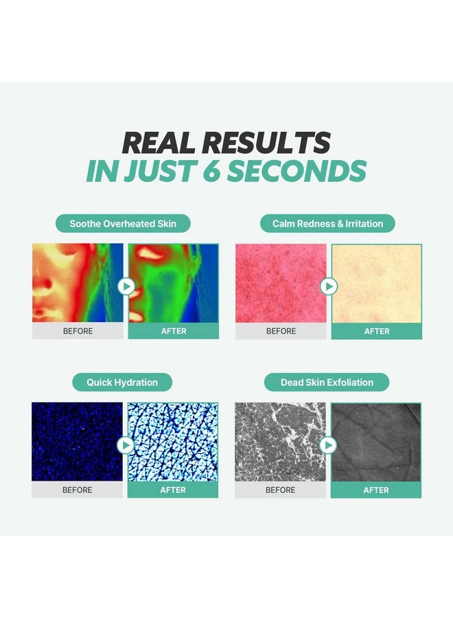 ميلك تاتش وسادات تونر حمض الهيالورونيك الخضراء - وسادات مرطبة ومهدئة للوجه بحمض الهيالورونيك وسنتيلا آسياتيكا للبشرة الحساسة والعناية بالمسام والاستخدام اليومي والتهدئة والترطيب والعناية بالبشرة الكورية 60 قطعة - Image 4