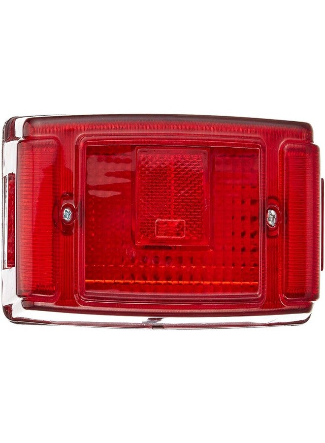 VTRUST Bike Halogen Tail Light compatible for Yamaha RX 100 | Red Rear Brake Light | OEM Fit, Corrosion Resistant & Premium Finish - Image 1