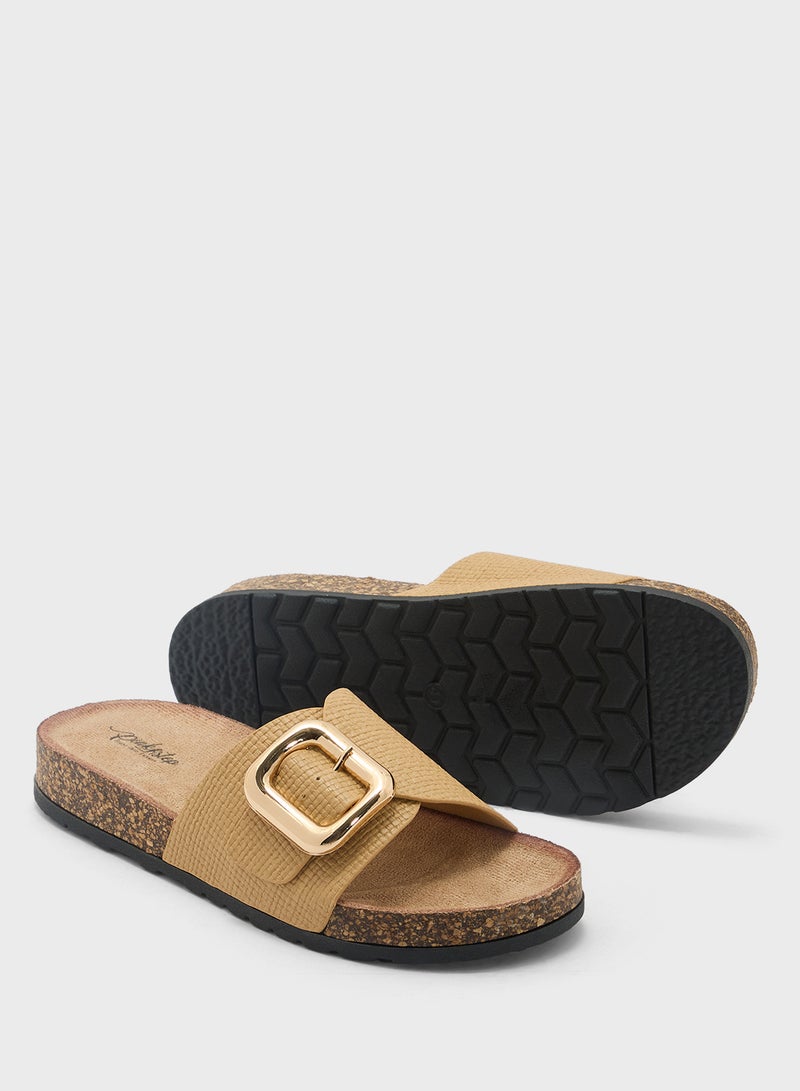 Pink Step Ladies Casual Flat Sandal  - Image 3