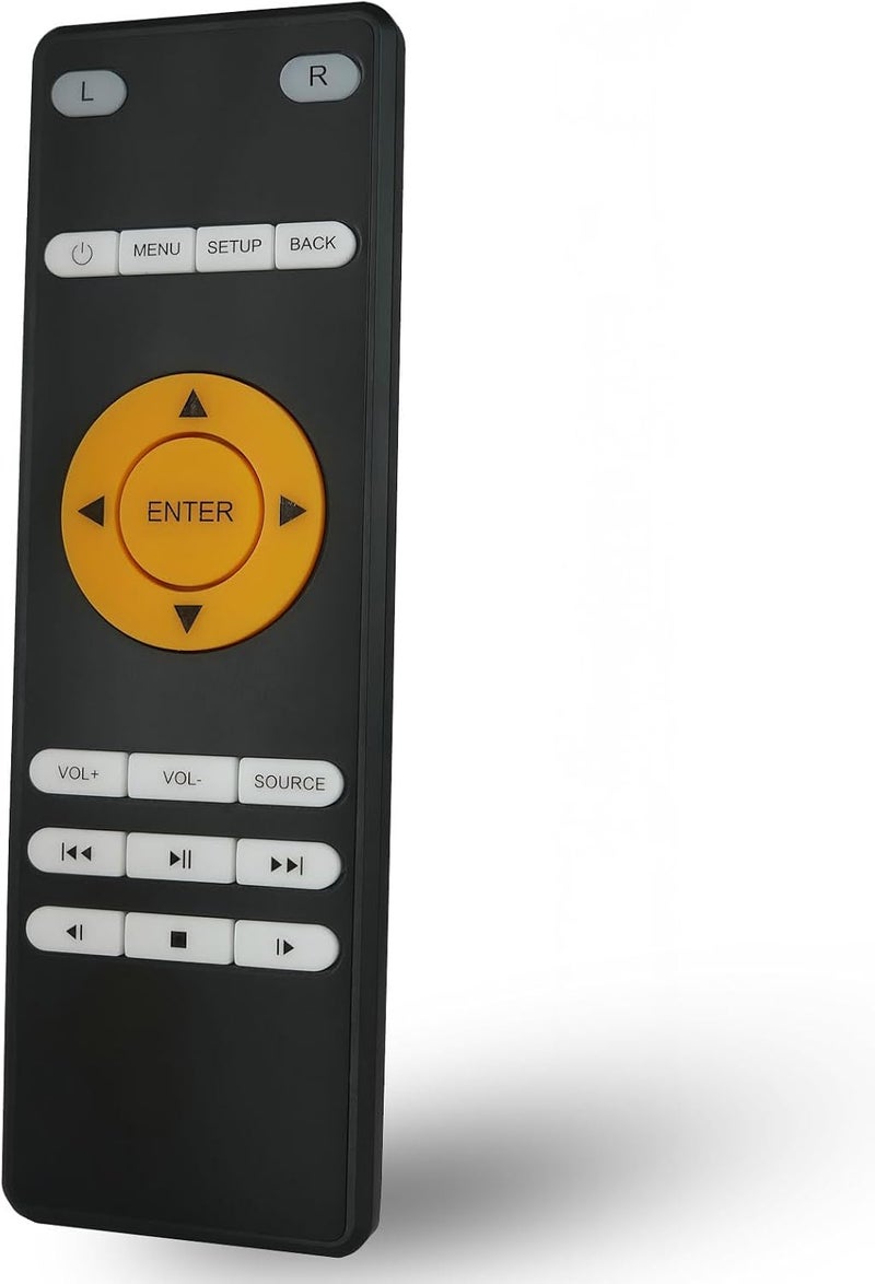 Replacement Remote Control for Infiniti QX60 Rear Entertainment DVD 2014 2015 2016 2017 2018 2019 2020 - Image 1