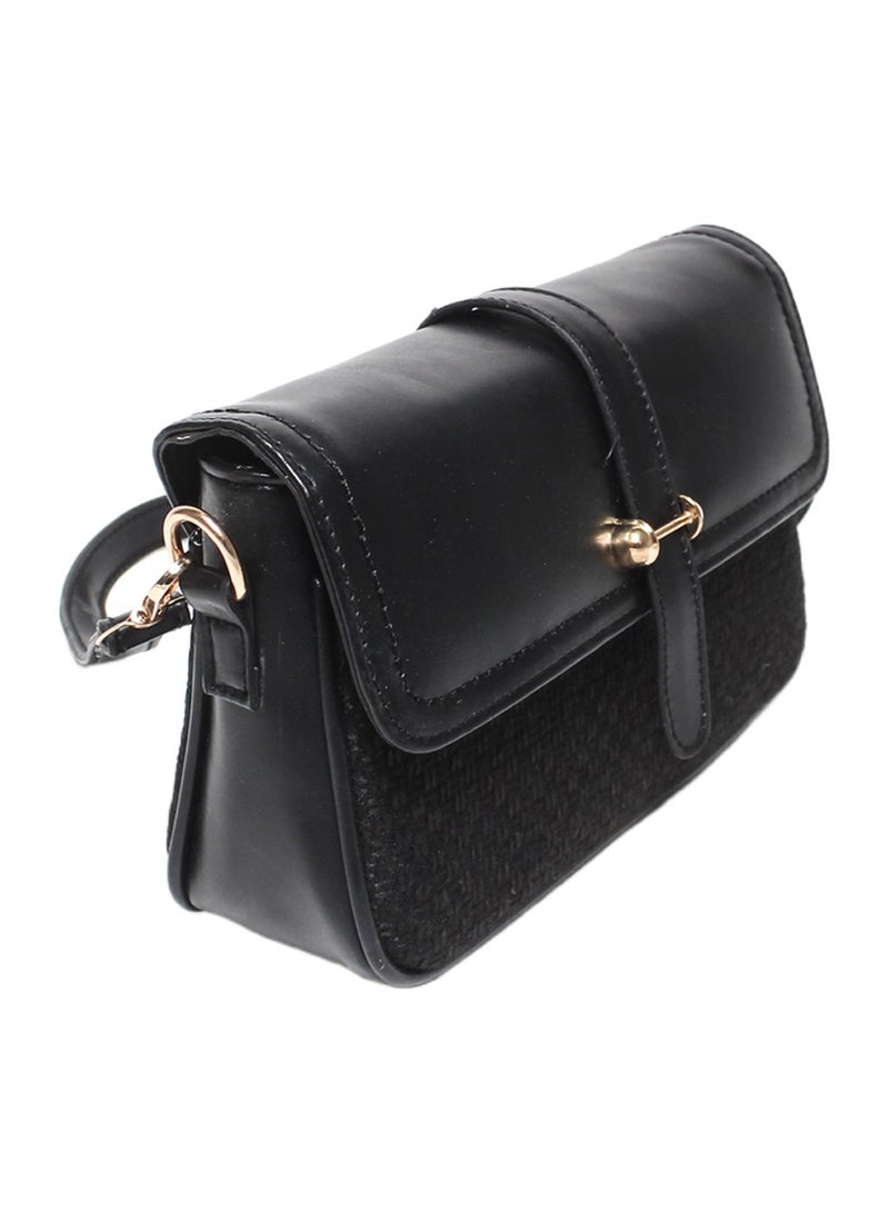 Glitter Women Hand Bag - Black - Image 1