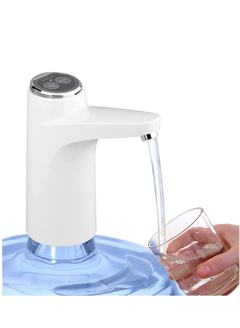 USB chargeable Water Dispenser – Touch Control Electric Water Pump for 20L Bottles – Portable & Automatic Drinking Water Pump for Home, Office & Outdoor Use - Image 1