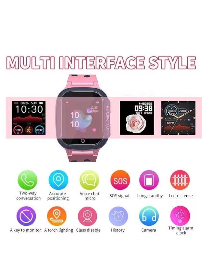SKT Shiketro S1 Kids Smart Phone Watch, Deep Waterproof Camera, Tracker, and Location Phone Watch for Students - Image 3