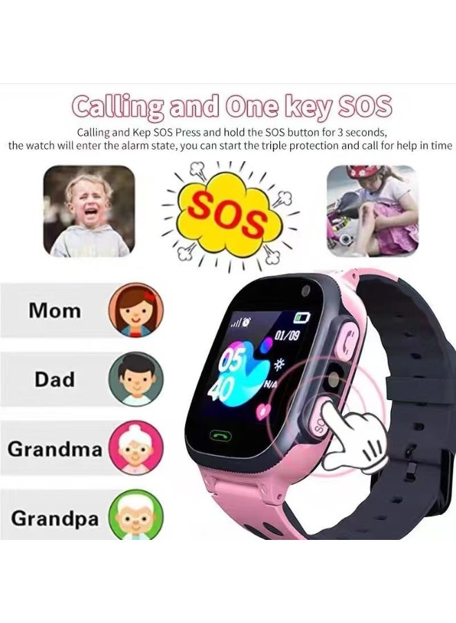 SKT Shiketro S1 Kids Smart Phone Watch, Deep Waterproof Camera, Tracker, and Location Phone Watch for Students - Image 5