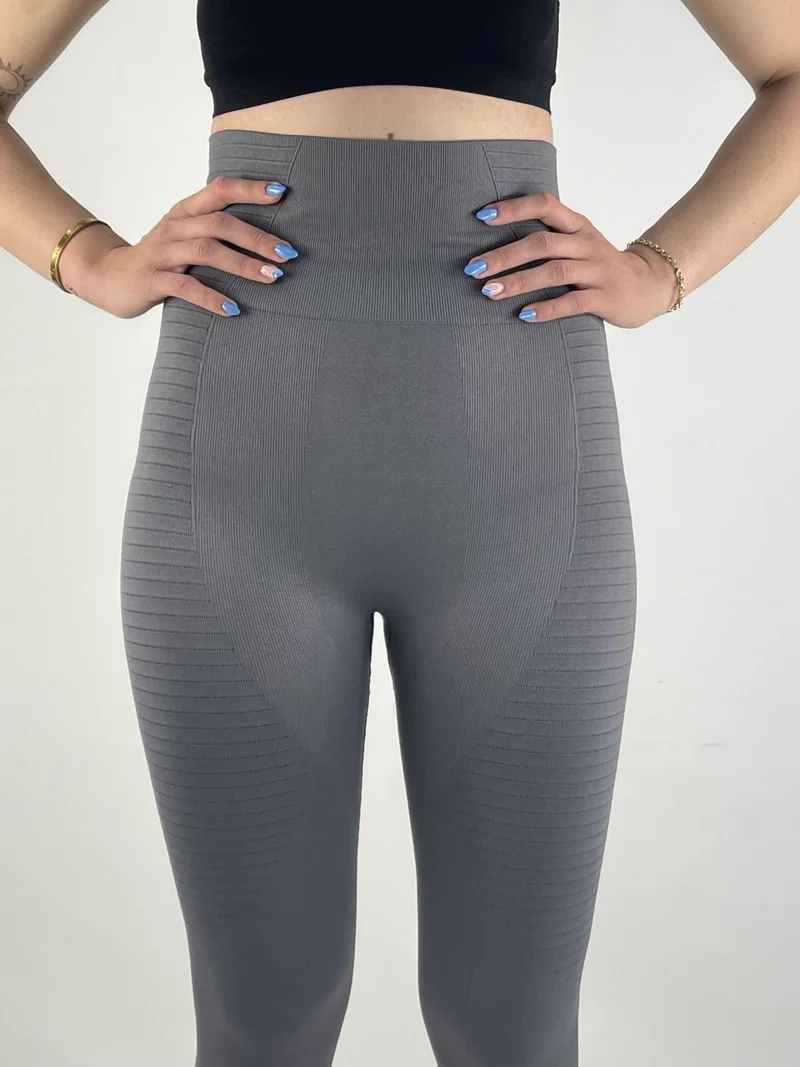 Mistirik Tokyo Stretching and Firming High Waist Sports Tights Smoked Color