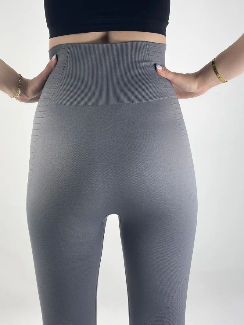 Mistirik Tokyo Stretching and Firming High Waist Sports Tights Smoked Color