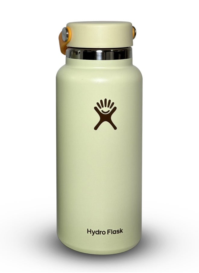 Hydro Flask 32OZ(946ml) Wide Mouth leakproof insulated stainless steel hot water bottle mug with sip lid for hot drinks, tea, coffee on the go to work, school, car, travel and sports  - Image 2