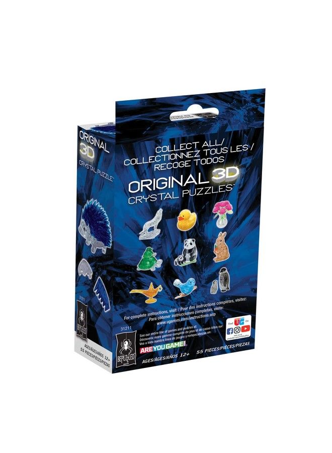 Bepuzzled Original 3D Crystal Puzzles ; Hedgehog Standard Original 3D Crystal Puzzle Ages 12 And Up - Image 3