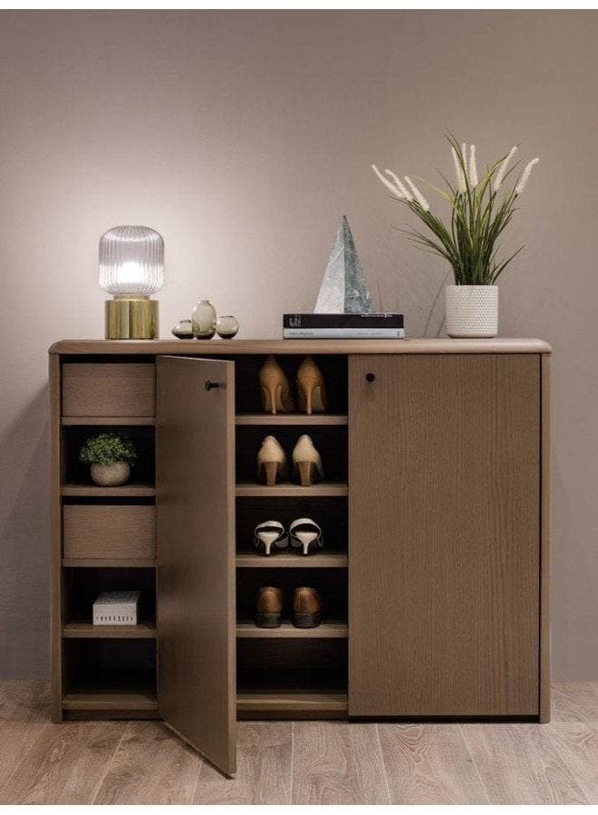 shoe cabinets MDFDimensions: Length 100cm - Depth 40cm - Height 90cm, Brown