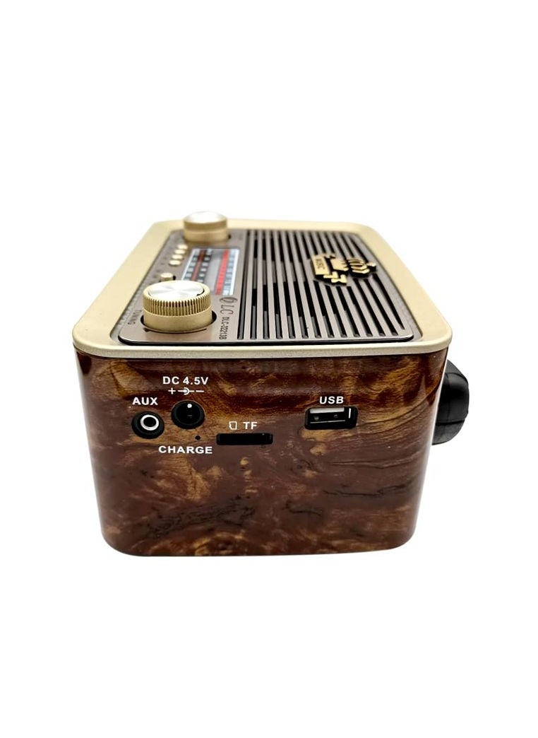 DLC - DLC Original Classic Rechargeable Portable Wireless Bluetooth Speaker DLC-32213B - Image 1