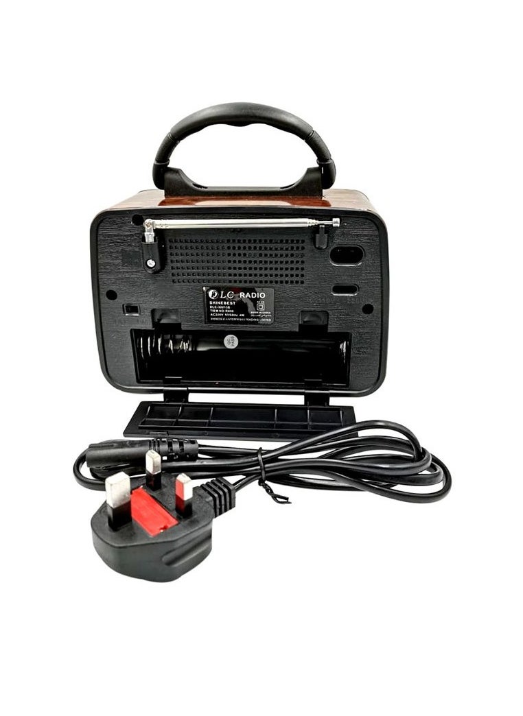 DLC - DLC Original Classic Rechargeable Portable Wireless Bluetooth Speaker DLC-32213B - Image 1