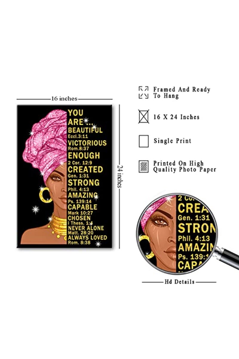 WHAOMIOT Inspirational Wall Art for Women - Image 2