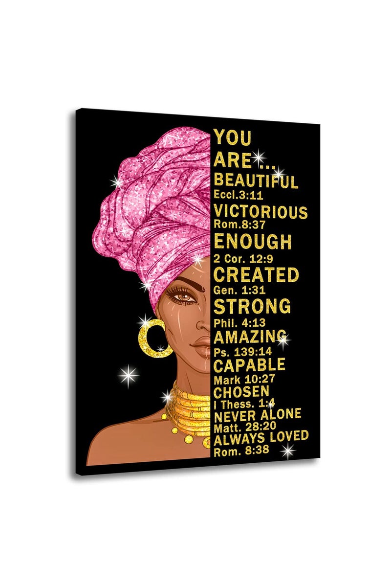WHAOMIOT Inspirational Wall Art for Women - Image 1