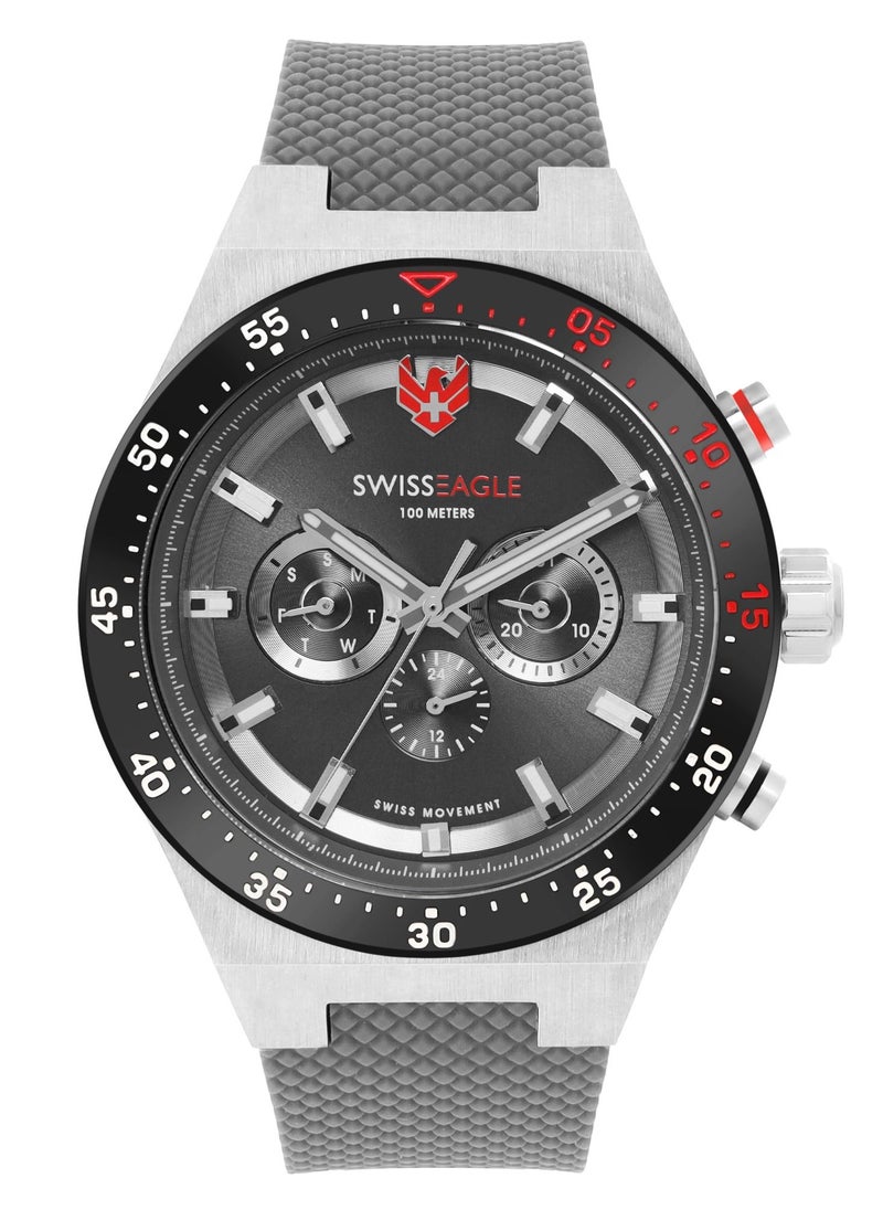 SWISS EAGLE Swiss Eagle Men’s Chronograph Dial Watch (Model - SE-9174-03)  - Image 1