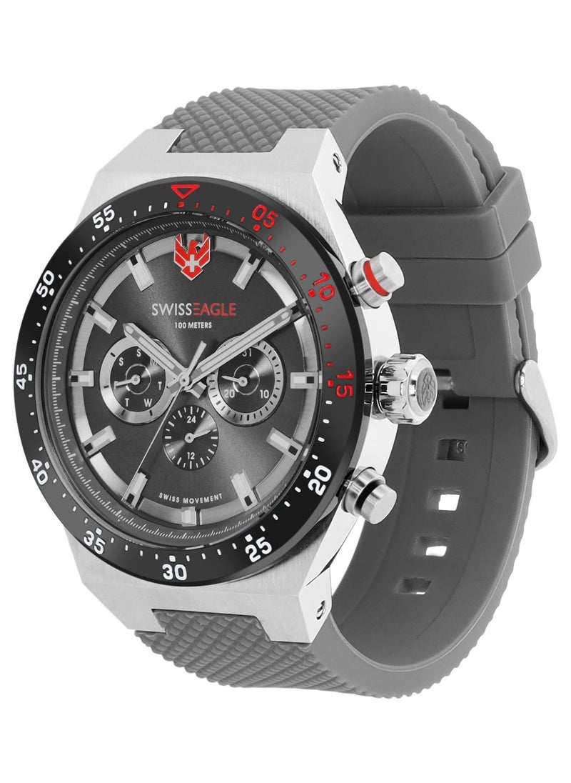 SWISS EAGLE Swiss Eagle Men’s Chronograph Dial Watch (Model - SE-9174-03)  - Image 2