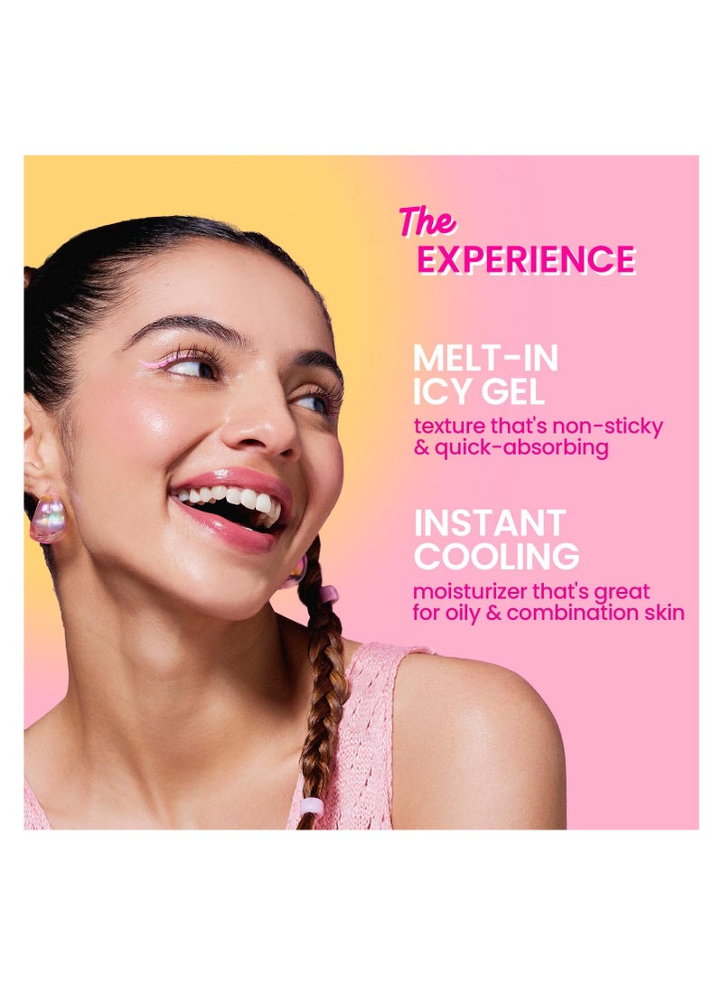 Dot & Key Watermelon Cooling Icy Gel Moisturizer | Instantly Cools Skin, Hyaluronic & Niacinamide | Controls Excess Oil, Boosts Radianc | Refreshes & Soothes Skin, Non-sticky & Non-greasy | 60g - Image 3