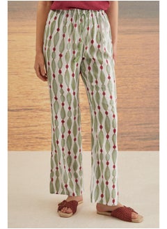 women'secret Ethnic print long pants  - Image 2