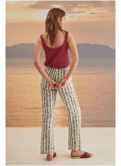 women'secret Ethnic print long pants  - Image 3