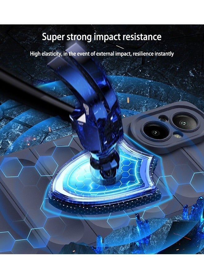 X-level Realme C67 4G Case Cover Flexible TPU Silicone Non-slip Shockproof Anti-Scratch Protective Bumper Anti-scratch Mobile Phone Slim Back Cover Full Body Accessories Protector - Image 5