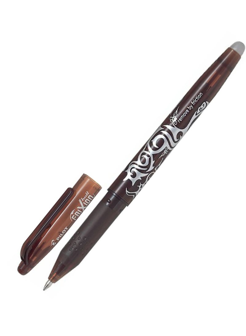 PILOT 12-Piece Frixion Erasable Ball Pen 0.7mm Tip Brown Ink - Image 2