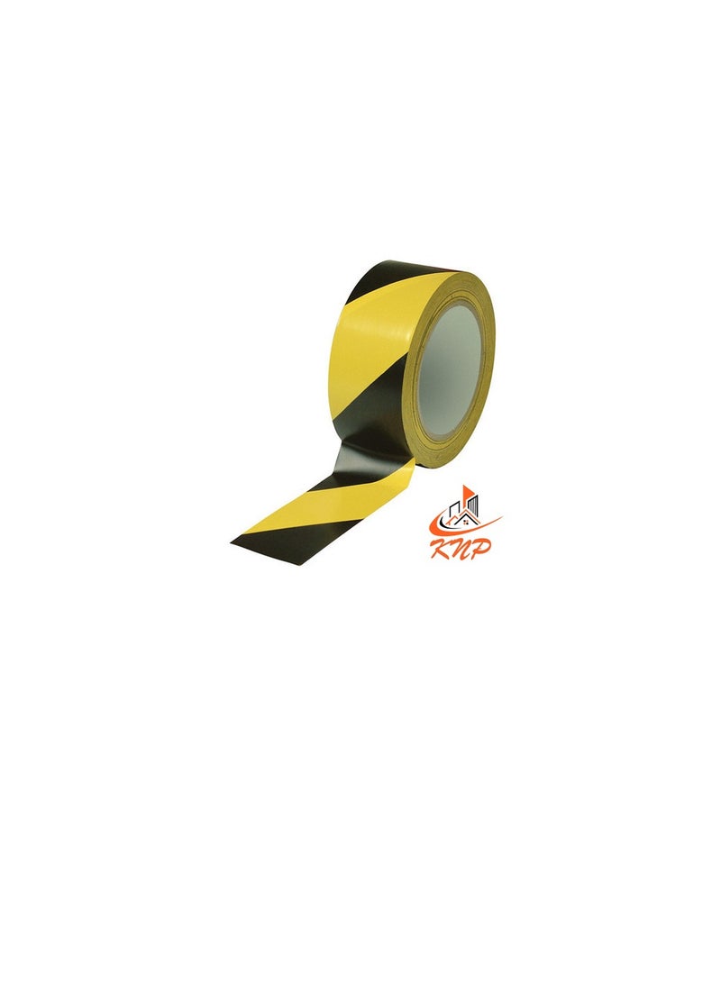 KNP 2" Floor Marking Tape Black And Yellow - Image 3