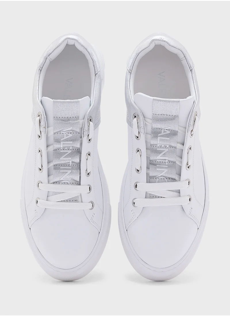 VALENTINO BY MARIO VALENTINO Lace Up Low Top Sneakers