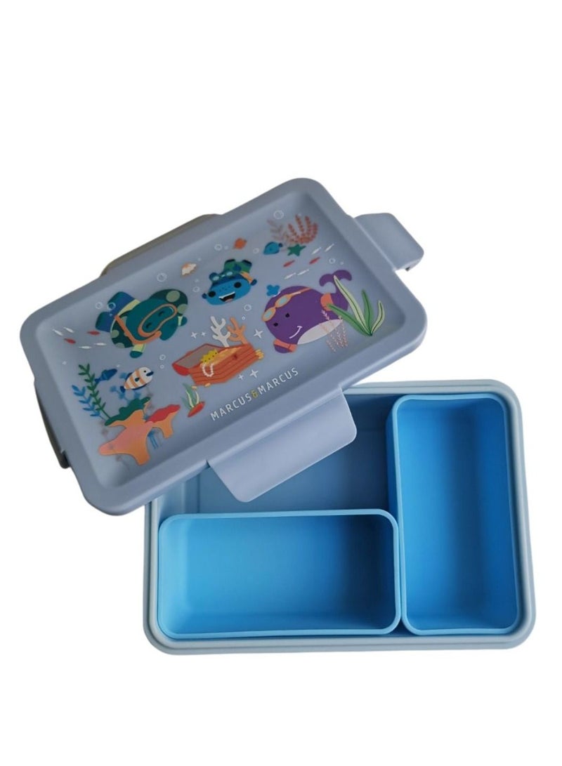 Marcus & Marcus Bento Lunch Box (Sealife)  - Image 1