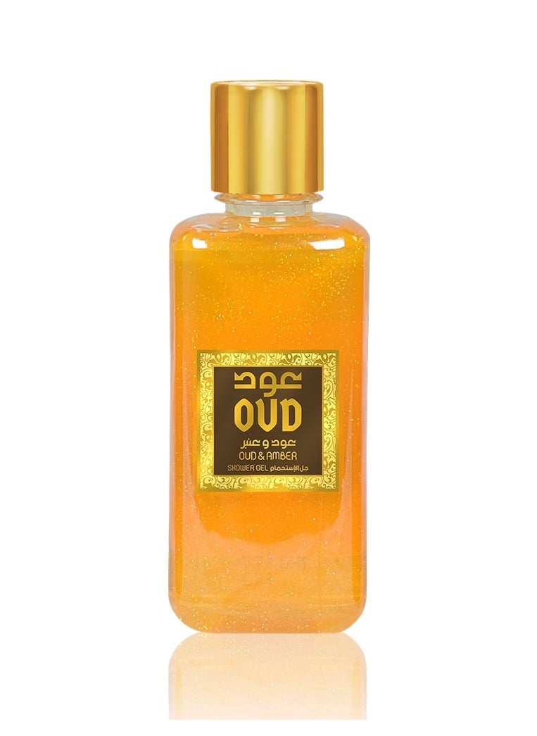 Oud Luxury Collection Oud & Amber Shower Gel 300ml  - Image 2