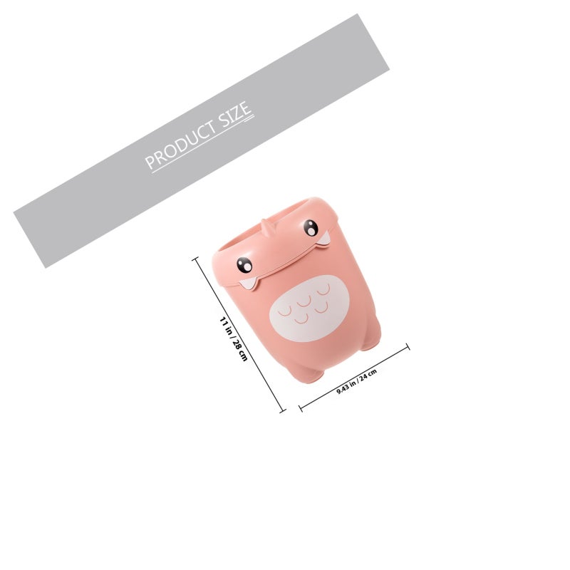 Kids Room Trash Bin Cartoon Rubbish Bin Lidless Rubbish Bin - Image 2